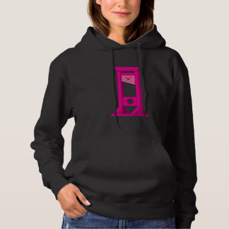 Cute Kawaii Guillotine rose Sweat - shirt à capuch