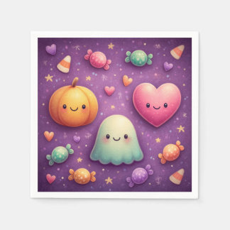 Cute Kawaii Halloween Napkins Servet