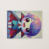 Cute Kawaii Halloween Vampire Jigsaw Puzzle (Horizontal)