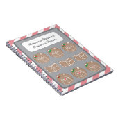 Cute Kawaii Hamster Bolover Carnet de Noël (Côté Droit)