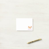 Cute Kawaii Hamster Custom Post-it® Notes (Op bureau)