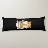 Cute Kawaii Hamster Ramen Anime Lichaamskussen (Achterkant)