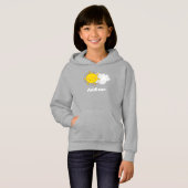 Cute Kawaii Happy Sunshine Monogram Add Your (Devant entier)
