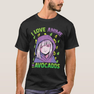 Cute Kawaii - ik hou van tacos en Anime - Otaku Gu T-shirt