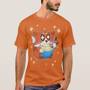 Cute Kawaii Japanese Ramen Fo Anime Manga Graphic T-shirt