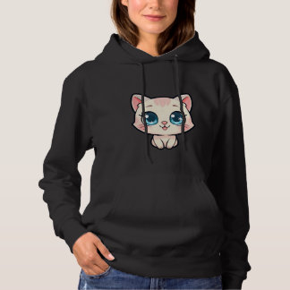 Cute Kawaii Kat Hoodie