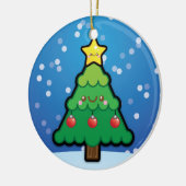 Cute Kawaii kerstboom Decoratie (Links)