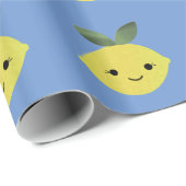 Cute Kawaii Lemon Cadeaupapier (Rol Hoek)