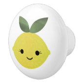 Cute Kawaii Lemon Keramische Knop (Rechts)
