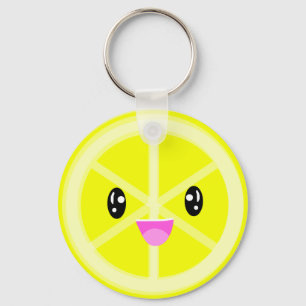 Cute Kawaii Lemon Sleutelhanger