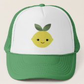 Cute Kawaii Lemon Trucker Pet (Voorkant)
