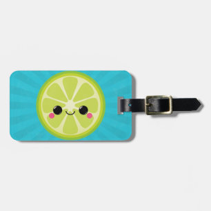 Cute Kawaii Limoen Bagagelabel