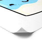 Cute Kawaii Milk Box Poster (Hoek)