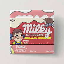 Cute kawaii Milky Peko pin badge