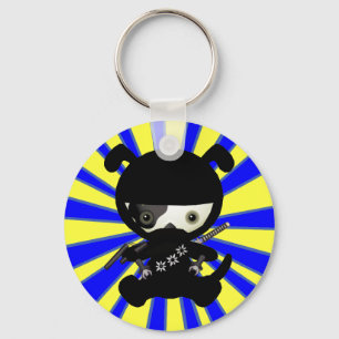Cute Kawaii Ninja Puppy Dog Sleutelhangers
