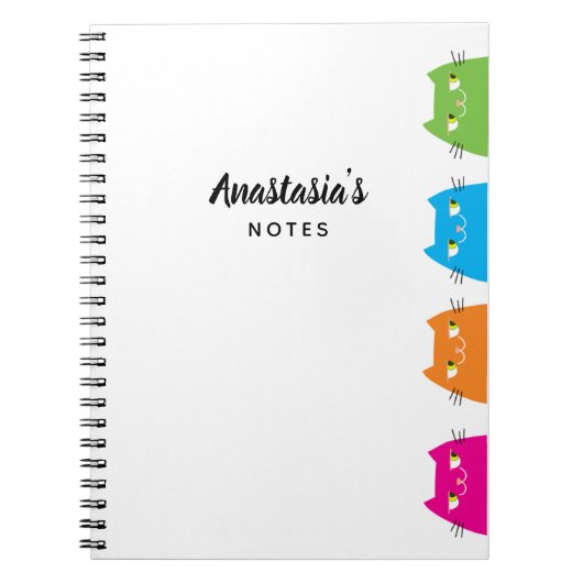 Cute Kawaii Notitieboek (Voorkant)