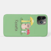Cute kawaii paddenstoel Case-Mate iPhone case (Achterkant (horizontaal))