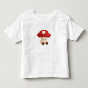 Cute Kawaii Paddenstoel Peuter T-Shirt