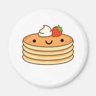 Cute Kawaii Pancakes Magneet