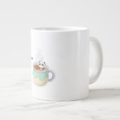 Cute Kawaii Panda in Tea Mug Illustration (Devant droit)