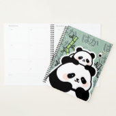 Cute Kawaii Panda Planner (Devant avec enveloppe)