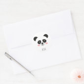 Cute Kawaii Panda Sticker – Custom Name Stickers (Enveloppe)