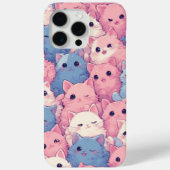 Cute Kawaii Pastel Chats coque iphone Motif (Verso)