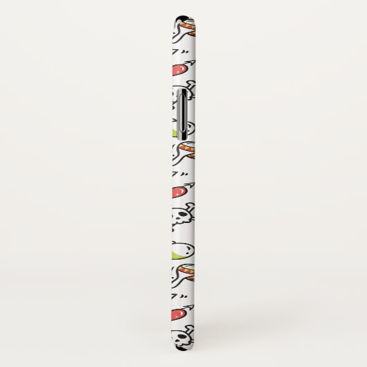 Cute Kawaii Pattern aangepaste monogram telefoonge Case-Mate iPhone Case (Achterkant / rechts)