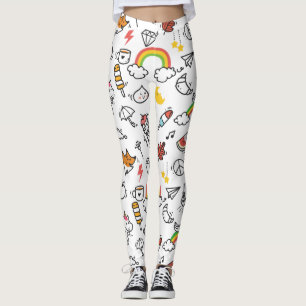 Cute Kawaii Pattern-leggings Leggings