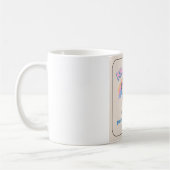 Cute Kawaii Peintures Kindness Rainbows Mug (Gauche)