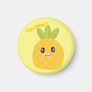 Cute kawaii Pineapple Magneet