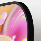 Cute Kawaii Pink Mouse Pickleball Paddle (Links Detail)