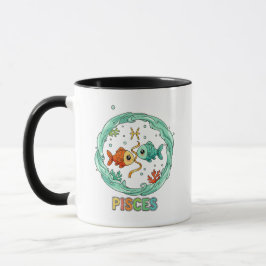 Cute Kawaii Pisces Zodiac Sign Mok