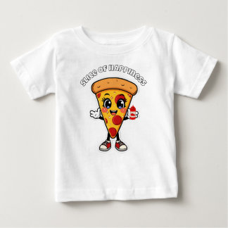 Cute Kawaii Pizza Kids T-Shirt