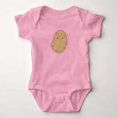 Cute Kawaii Potato Japans Romper (Voorkant)