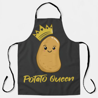 Cute Kawaii Potato Queen T-Shirt Schort