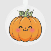 Cute Kawaii Pumpkin Face - Thanksgiving (dos)