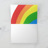 Cute Kawaii Rainbow Cloud Kinderen Hartelijk dank Bedankkaart (Binnen)