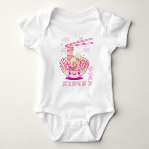 Cute Kawaii Ramen Anime Noodles Ramen Girls, Tiene Romper