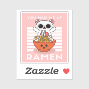 Cute Kawaii Ramen Sticker