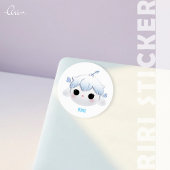 Cute Kawaii Riri Emotie Sticker Sheet
