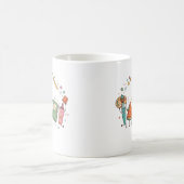 Cute Kawaii School Supplies Mug (Centre)