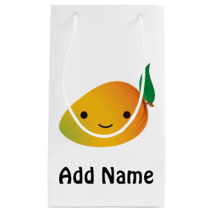 Cute Kawaii Smiling Mango Klein Cadeauzakje