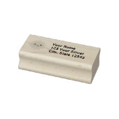 Cute Kawaii Smiling Sun Rubberstempel (Stempel)