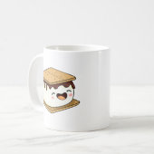 Cute Kawaii Smore Koffiemok (Voorkant links)
