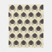 Cute Kawaii Spider Fleece Deken (Voorkant)