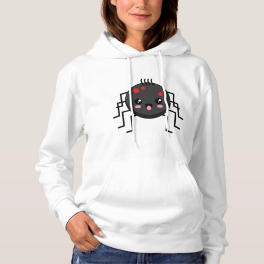 Cute Kawaii Spider Hoodie (Voorkant)
