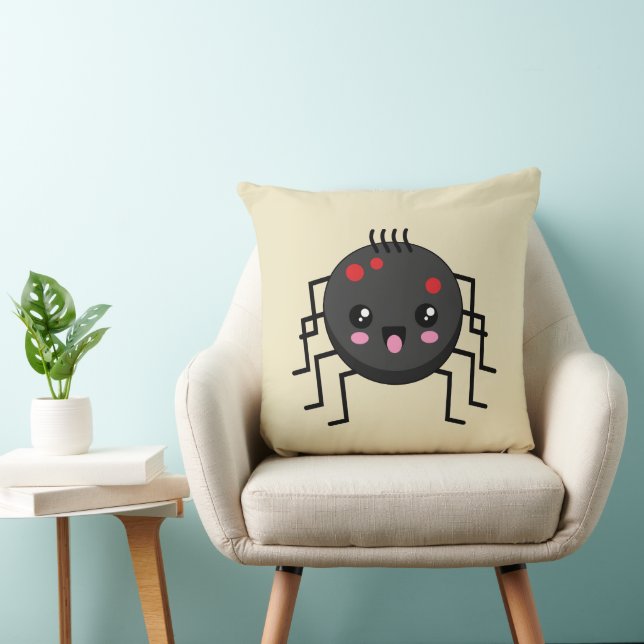 Cute Kawaii Spider Kussen (Stoel)