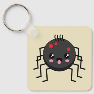 Cute Kawaii Spider Sleutelhanger