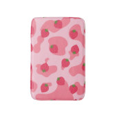 Cute Kawaii Strawberry Koe Pattern Badmat (Voorkant Verticaal)